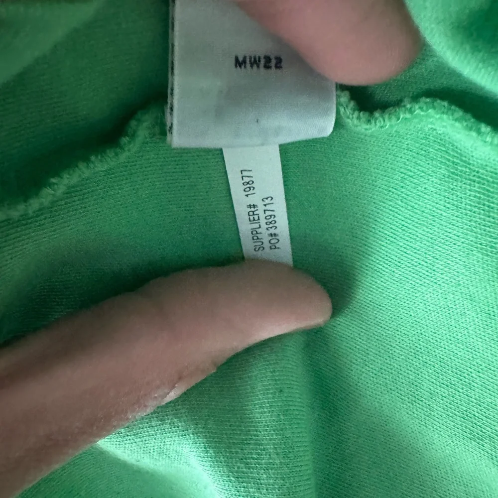 Polo Ralph Lauren Light Green & Orange Pony Polo Shirt XL Custom Fit Luxury